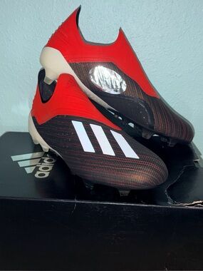 Adidas X 18 + FG (2018 deadstock) Soccer Cleats in Classic Predator Colourway